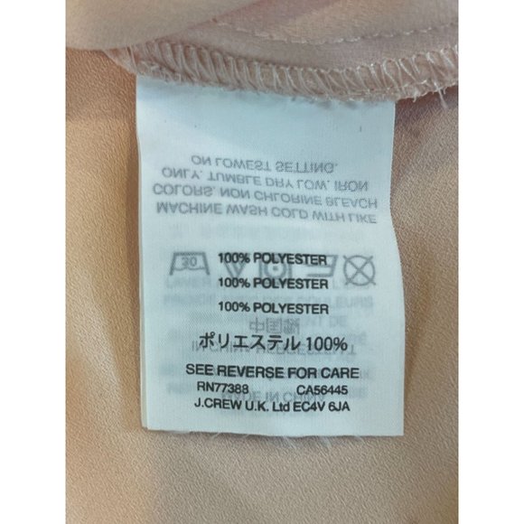 J. Crew Womens Tank Top Round Neck Sleeveless Back Keyhole Lotus Pink Size 2 - Picture 7 of 8